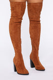 Autumn Calls Heeled Boot - Camel