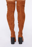 Autumn Calls Heeled Boot - Camel