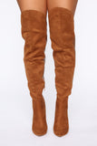 Here and There Heeled Boot - Camel