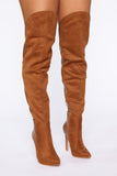 Here and There Heeled Boot - Camel