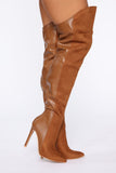 Here and There Heeled Boot - Camel