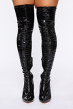 Tip Top Boots - Black/combo