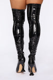 Tip Top Boots - Black/combo