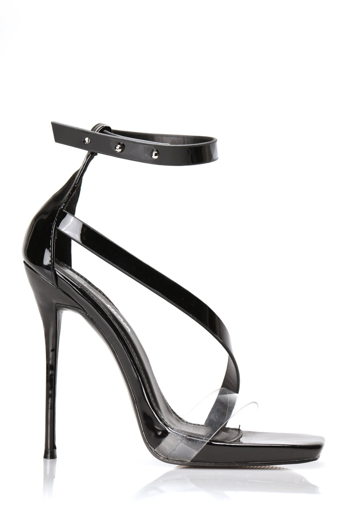 Sassy You Heeled Sandal - Black