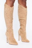 You Got A Problem Boots - Nude