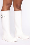 Don't Rain On Me Boots - White