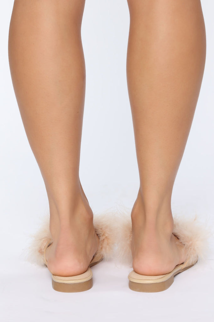 She's Not To Blame Sandals - Nude