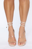 Ready To Move On Heeled Sandals - Gold