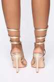 Round and Round Heels - Gold