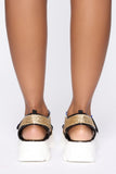 Only For A Minute Sandals - Multi Color