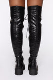 Double Time Boots - Black