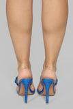 Risk Taker Heeled Sandals - Blue