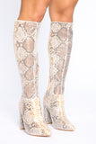 At Your Own Risk Boots - Multi Color