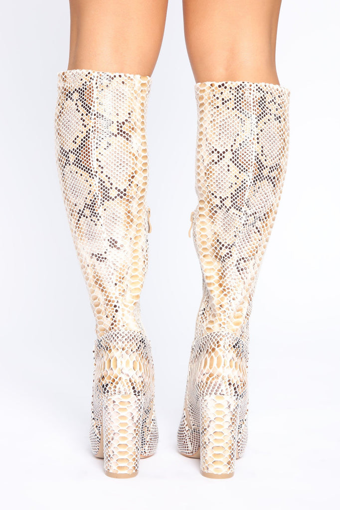 At Your Own Risk Boots - Multi Color