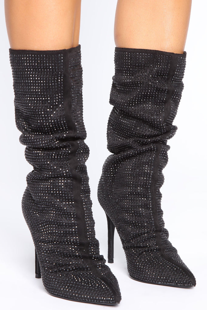 Quit Guessing Boots - Black