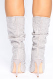 Quit Guessing Boots - Silver