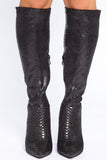 At Your Own Risk Boots - Black