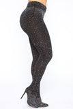 You Alright Rhinestone Heeled Boots - Black/combo