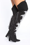 Ridin' West Heeled Boots - Black
