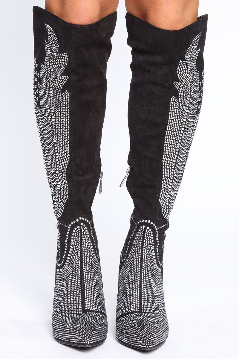 I'll Show You Boots - Black