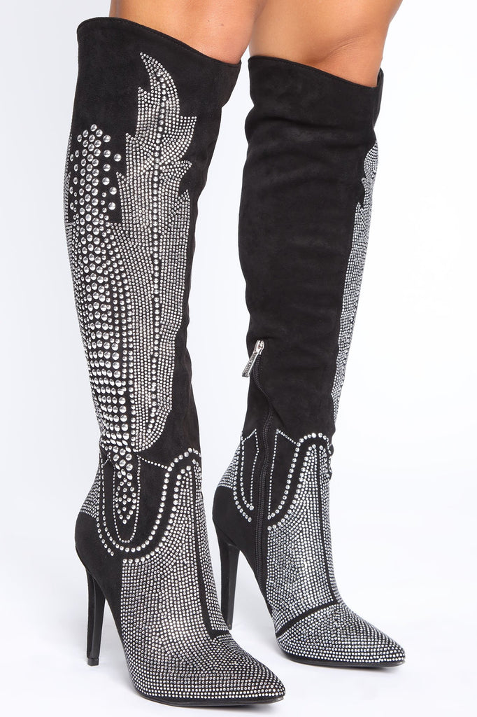 I'll Show You Boots - Black