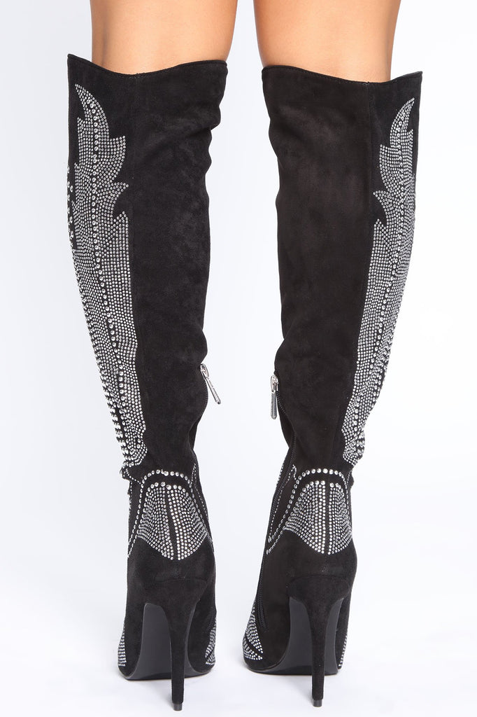 I'll Show You Boots - Black