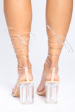 I'm Sure About It Heels - Nude