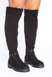 Meant To Be Here Boots - Black