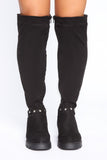 Meant To Be Here Boots - Black