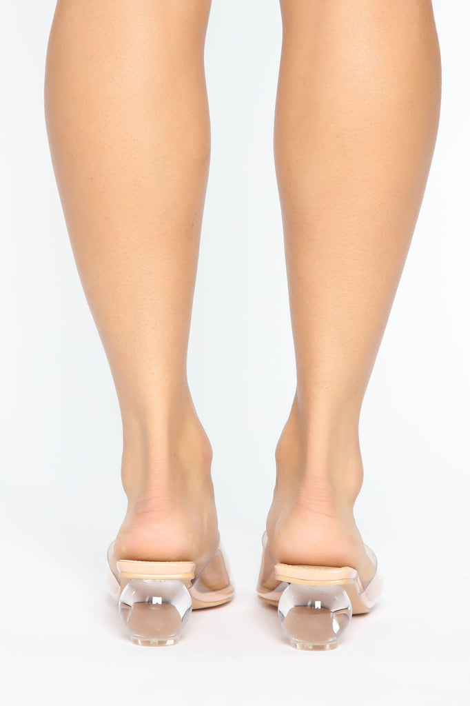Just A Drop Heels - Nude
