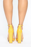 Your Biggest Fan Heels - Mustard