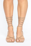 Charisma Crazy Heeled Sandals - Taupe