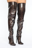 Rarity Heeled Boots - Black