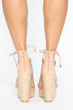 Got To Know Her Wedge - Nude