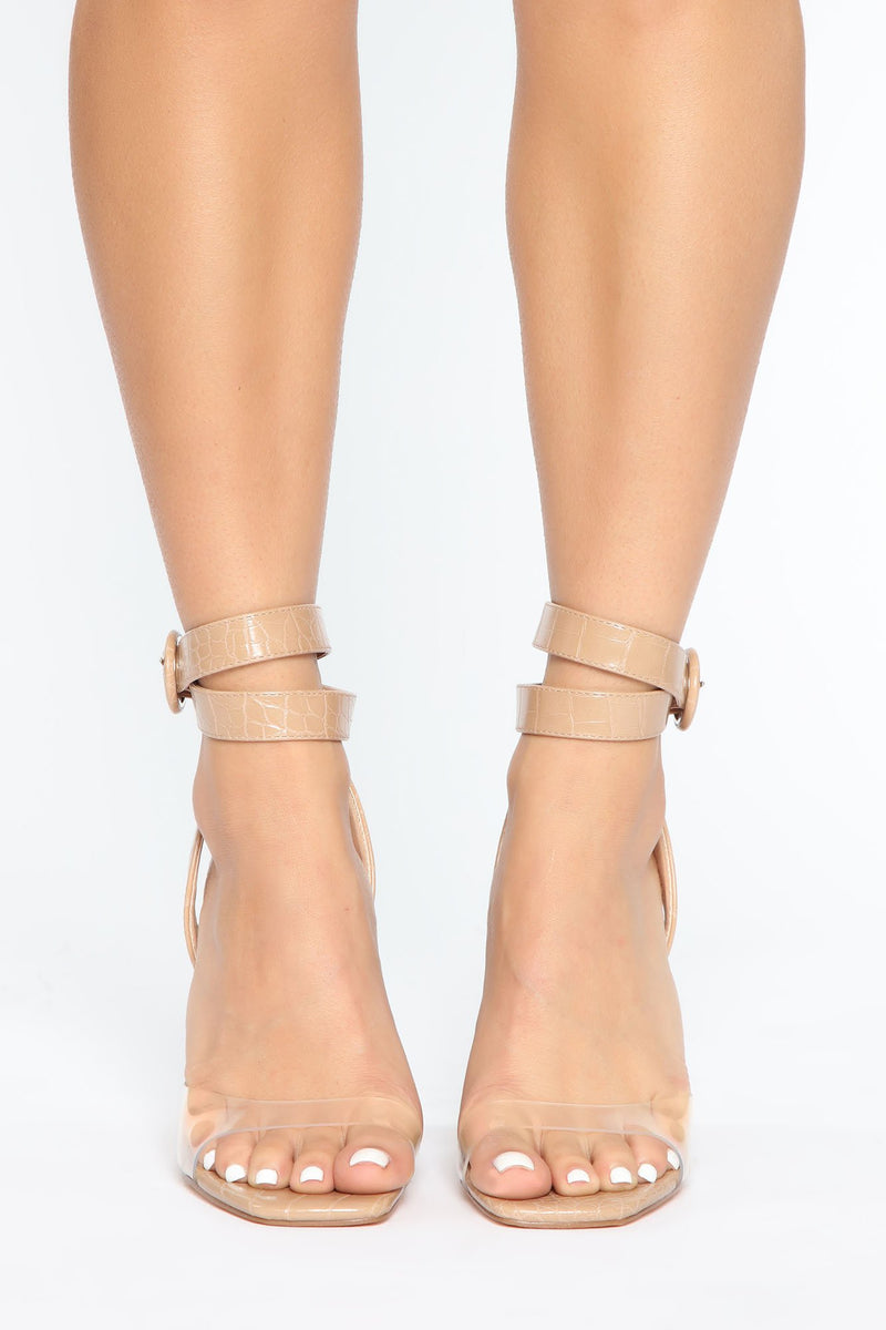 Lost Your Chance Heels - Nude