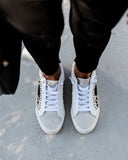 Speedway Studded Leopard Sneaker