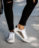 Speedway Studded Leopard Sneaker