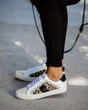 Speedway Studded Leopard Sneaker