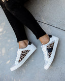 Speedway Studded Leopard Sneaker