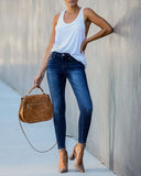 Name Of The Game Mid Rise Skinny