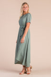 Galway Wrap Skirt Maxi
