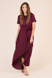 Galway Wrap Skirt Maxi