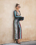 Pop The Champagne Pocketed Sequin Jumpsuit