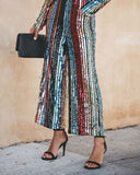 Pop The Champagne Pocketed Sequin Jumpsuit