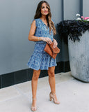 Love In A Mist Sleeveless Ruffle Dress - FINAL SALE