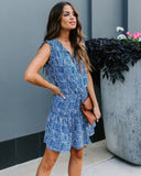 Love In A Mist Sleeveless Ruffle Dress - FINAL SALE