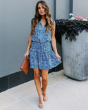 Love In A Mist Sleeveless Ruffle Dress - FINAL SALE