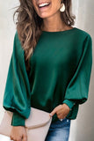 Lynkc Kelly Satin Statement Blouse(2 Colors)