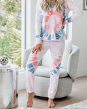 Jacuzzi Cotton Blend Tie Dye Joggers