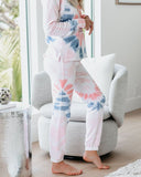 Jacuzzi Cotton Blend Tie Dye Joggers